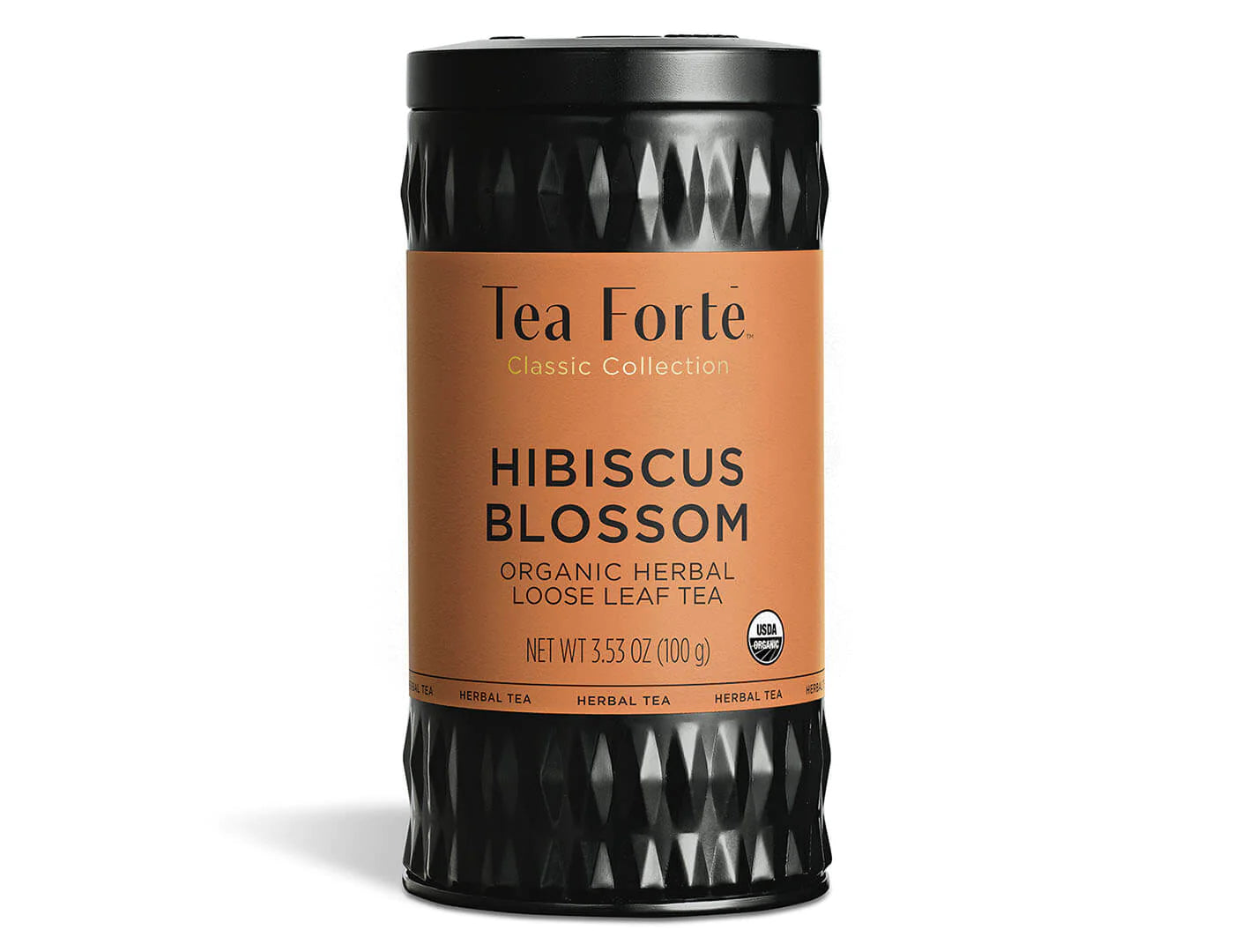 TEA FORTE LOOSE LEAF TEA CANISTERS HIBISCUS BLOSSOM