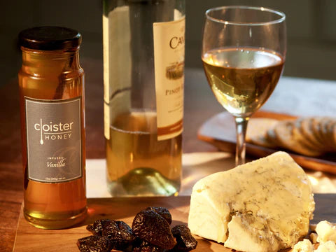 VANILLA INFUSED CLOISTER HONEY 12OZ
