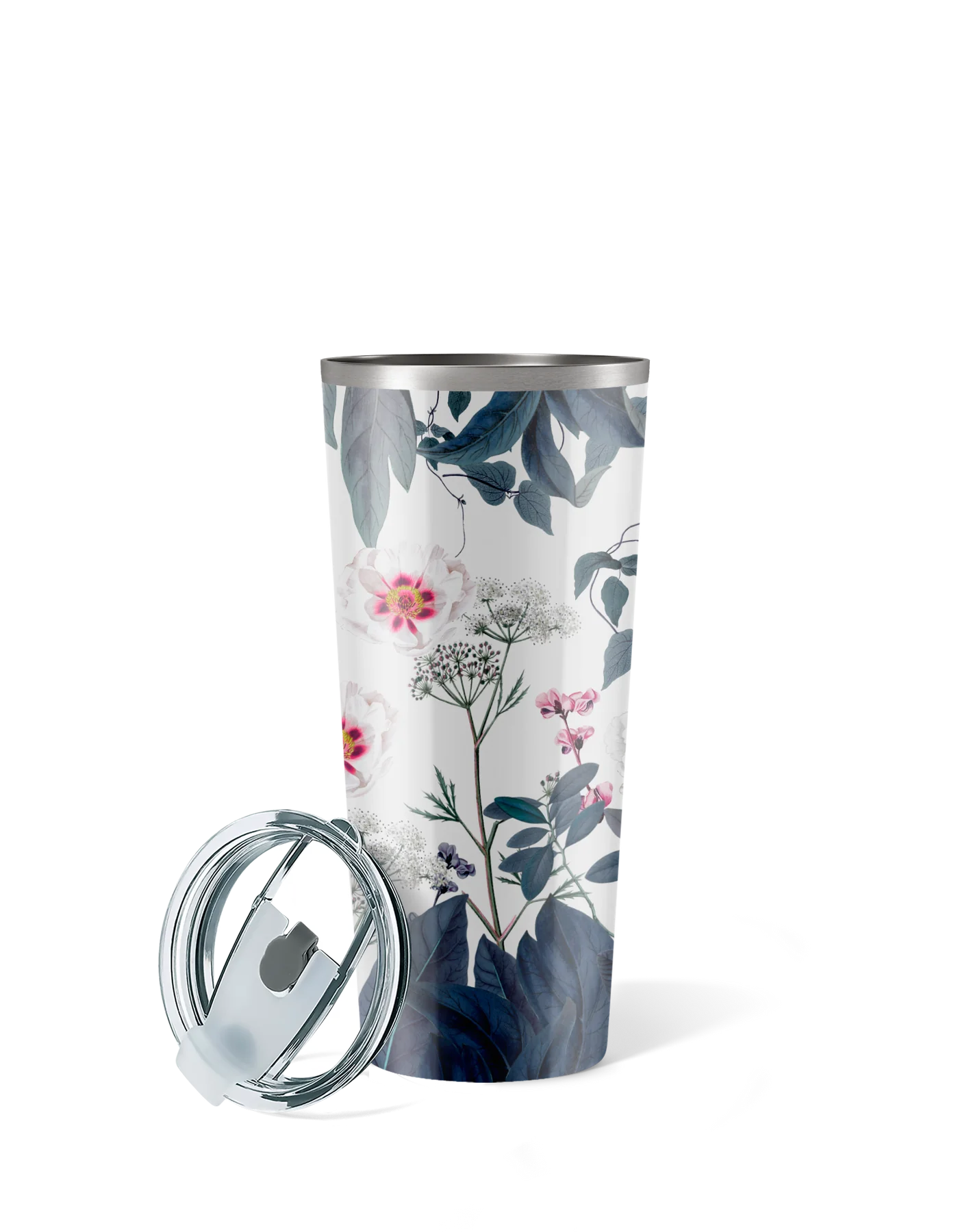 Bougie Bottle Insulated Tumbler Gift Set Peony