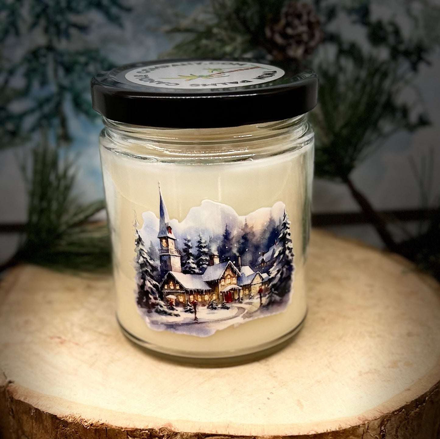 FROSTED CRANBERRY KEEPSAKE JAR CANDLE.