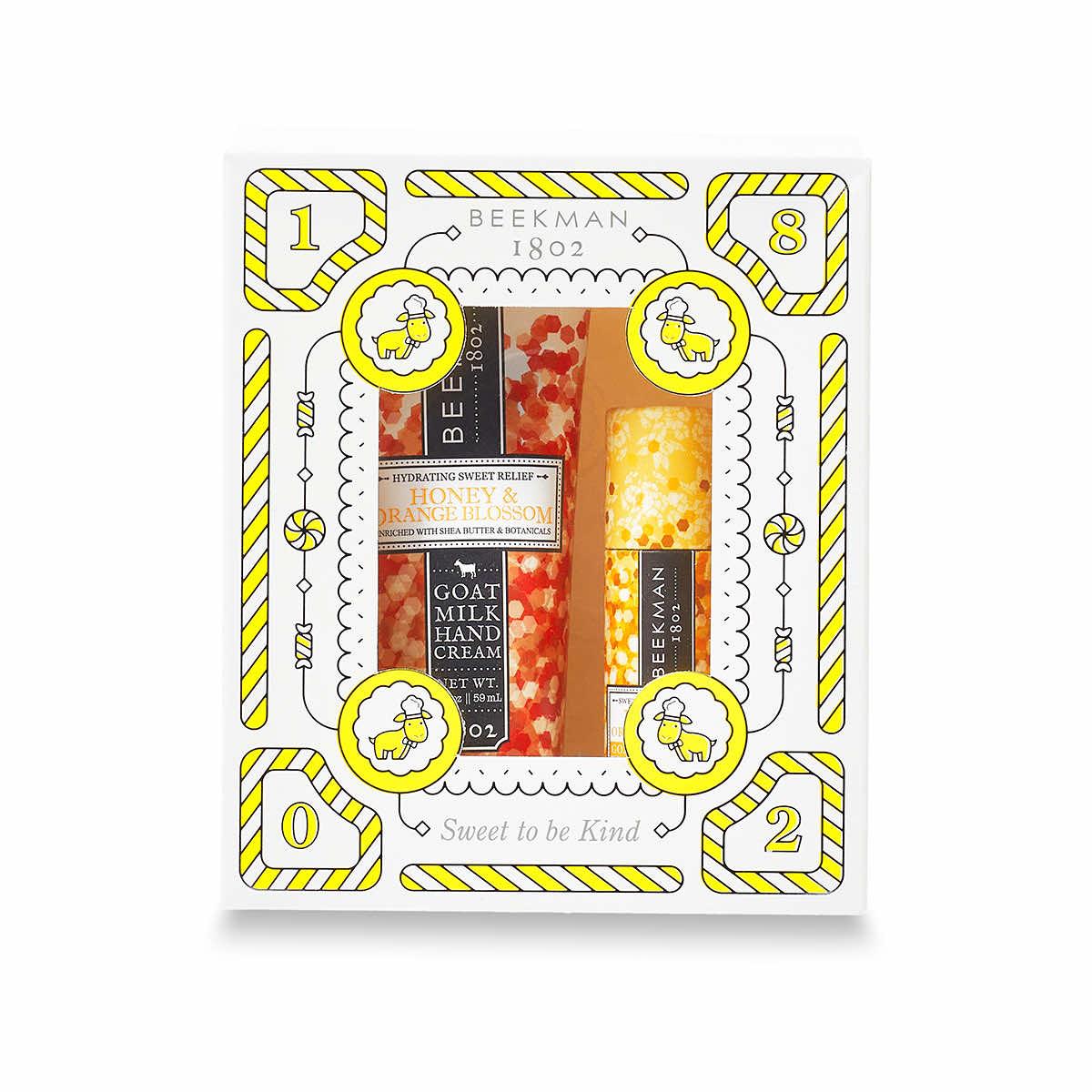 BEEKMAN 1802 Honey and Orange Blossom Hand Cream & Lip Balm