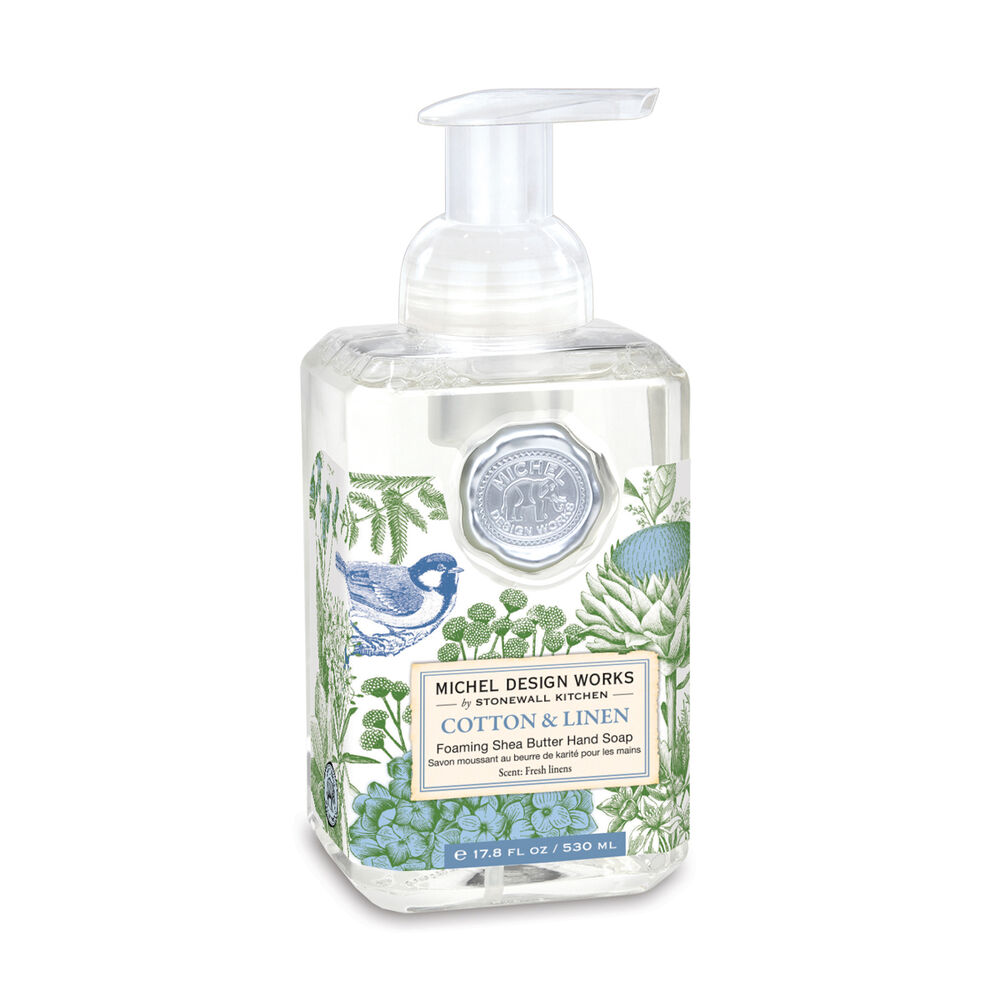 MICHEL DESIGN WORKS COTTON & LINEN FOAMING HAND SOAP