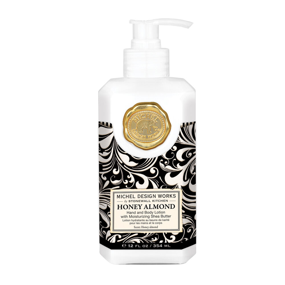 MICHEL DESIGN WORKS HONEY ALMOND HAND AND BODY LOTION