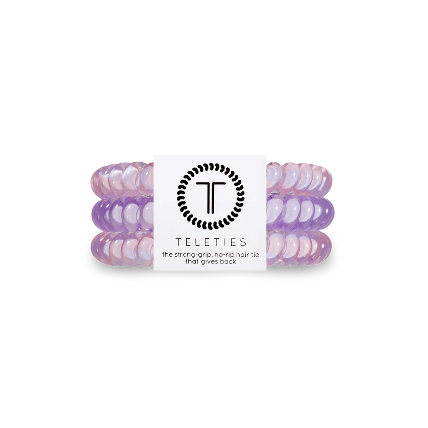TELETIES HAIR TIES CHECKED OUT LARGE
