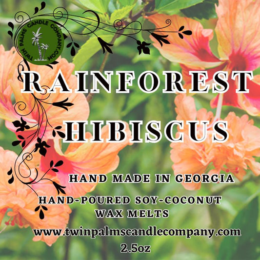 RAIN FOREST HIBISCUS WAX MELTS 2.05OZ