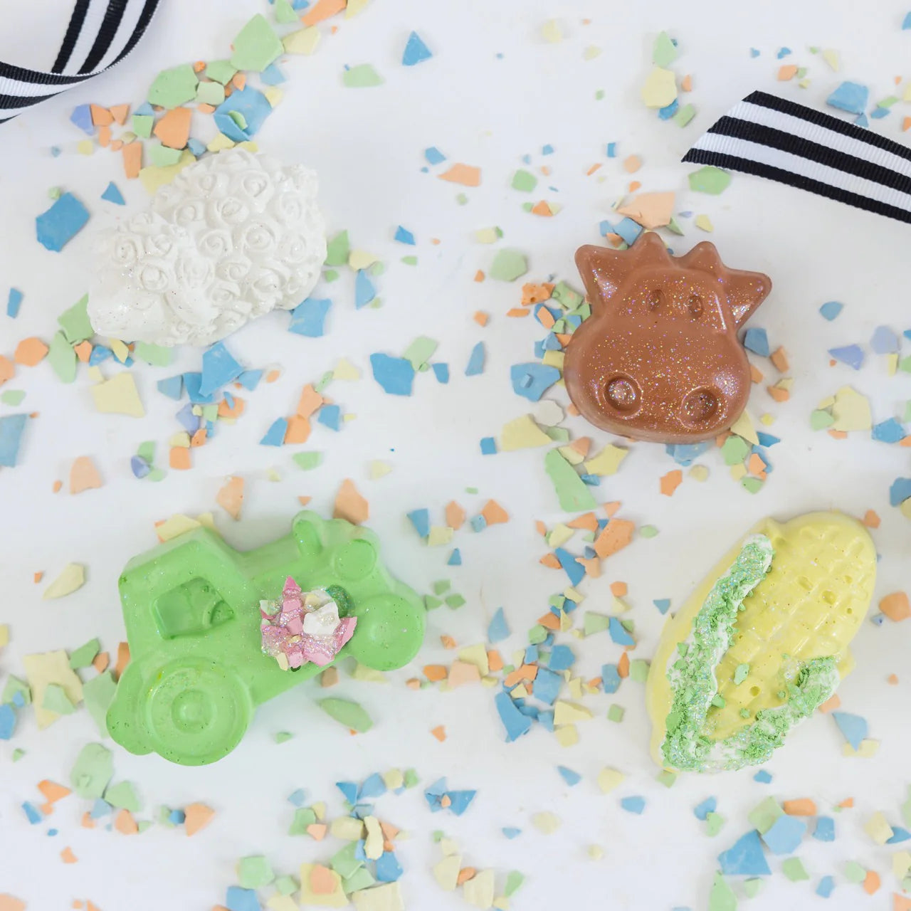 HOPSCOTCH FUNNY FARM SIDE WALK CHAULK