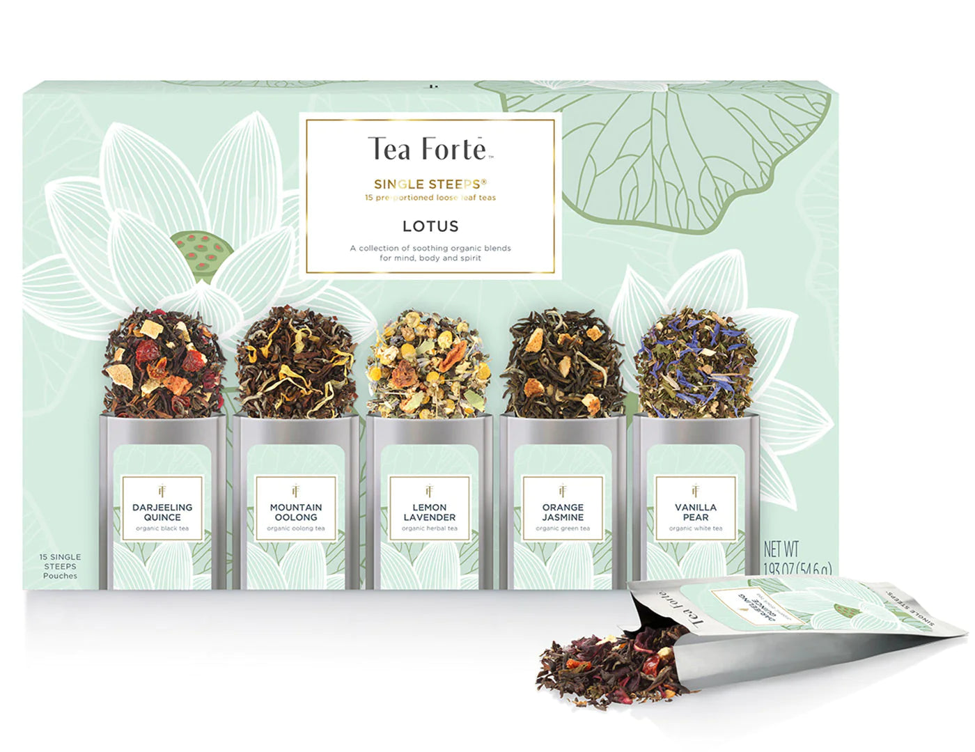 TEA FORTE SINGLE STEEPS LOTUS