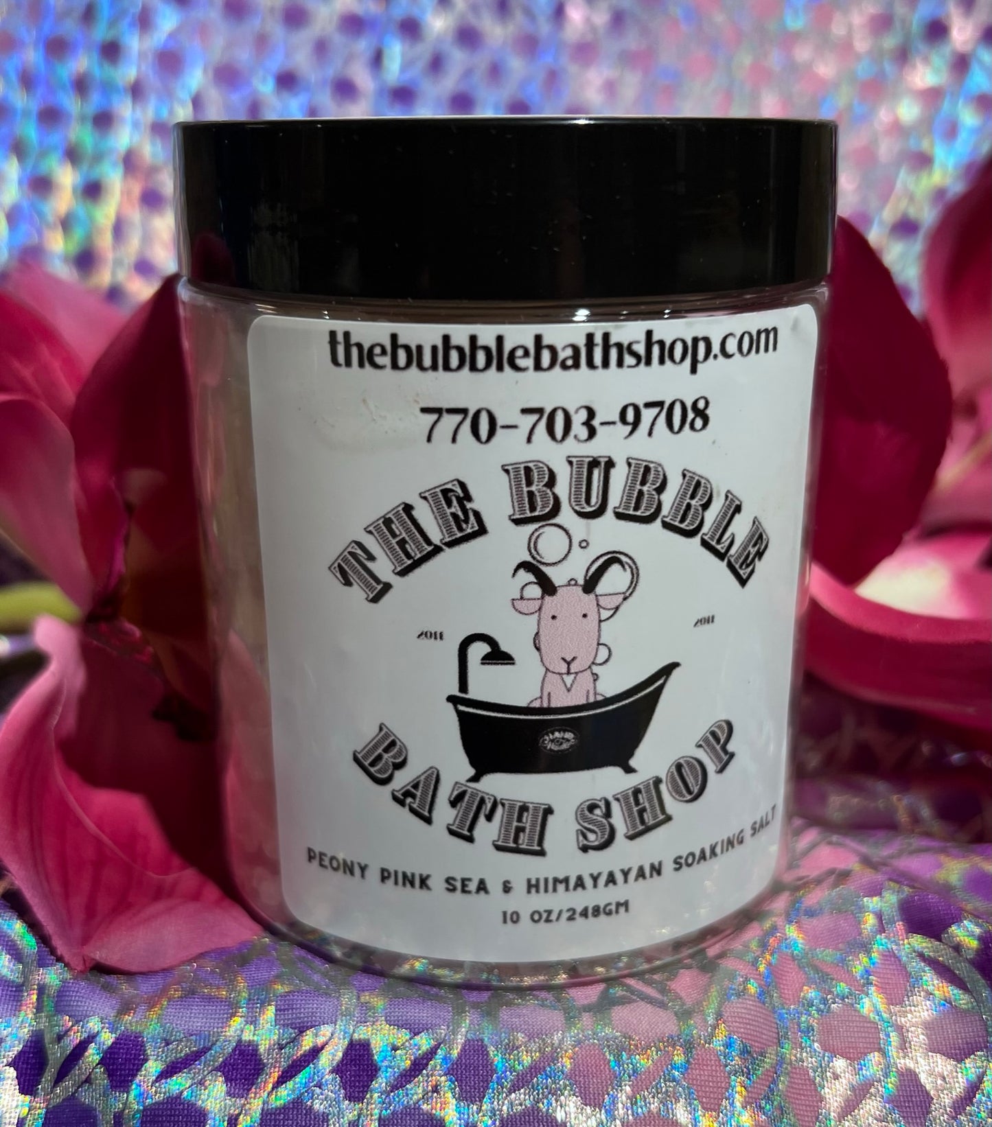 PEONY PINK HIMALAYAN SALT COURSE GRAIN