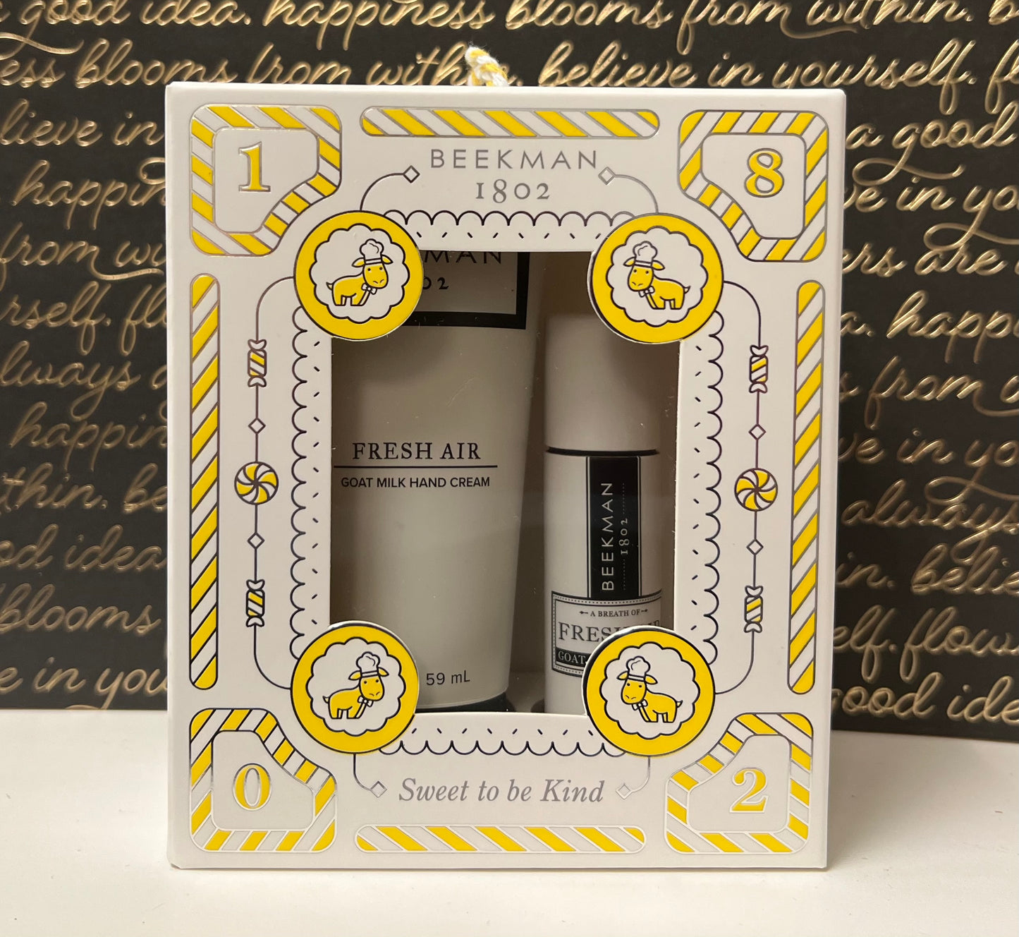 BEEKMAN 1802 Fresh Air Hand Cream & Lip Balm