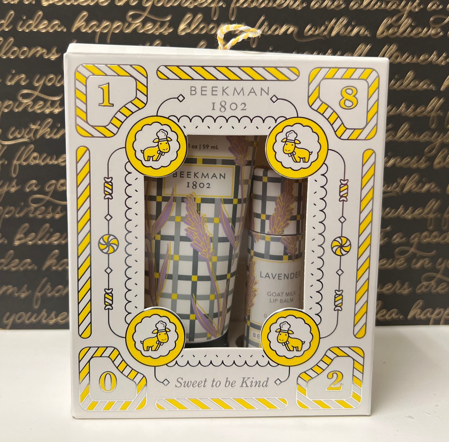 BEEKMAN 1802 Lavendar Hand Cream Lip Balm