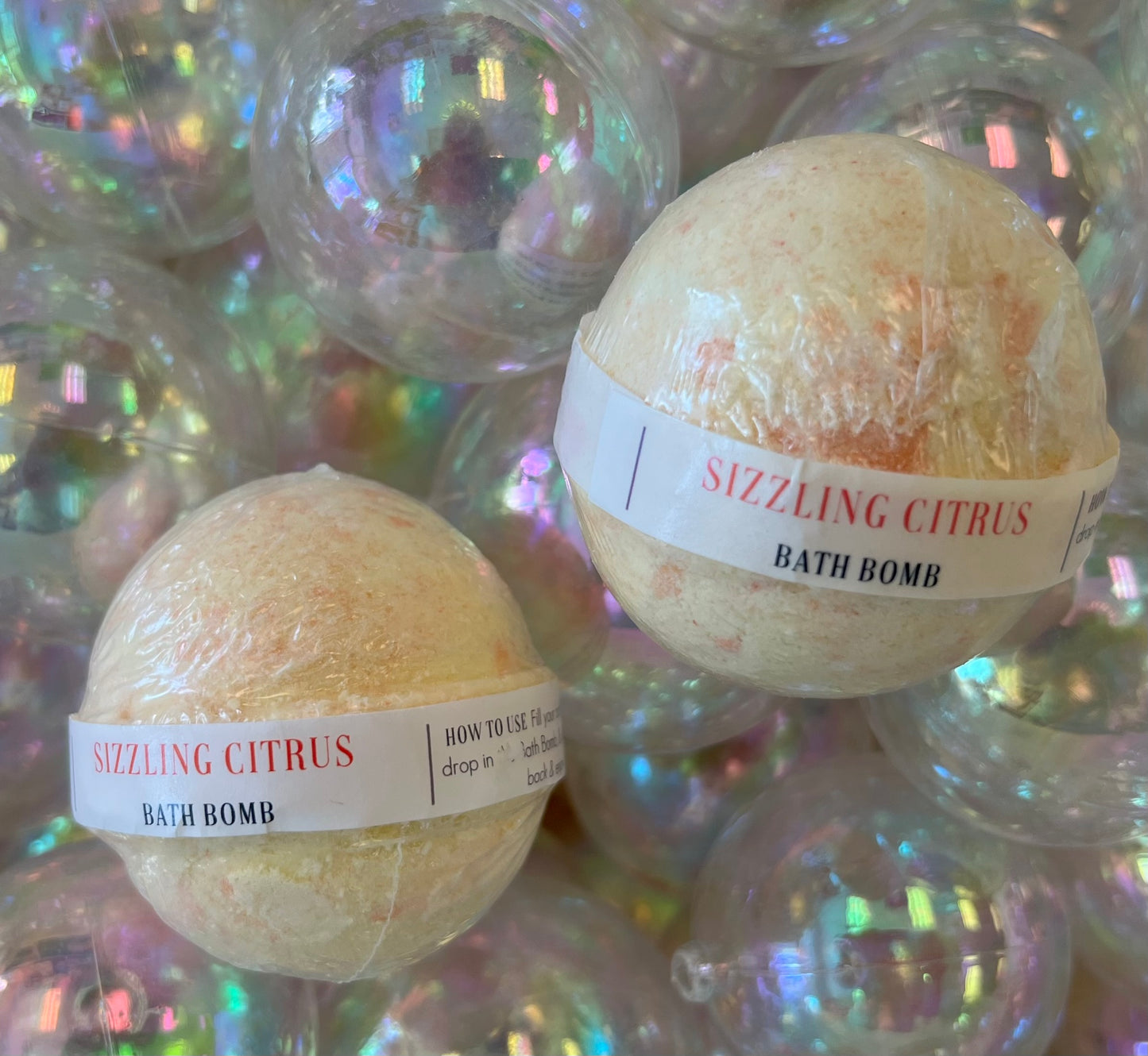 SIZZLING CITRUS BATH BOMB