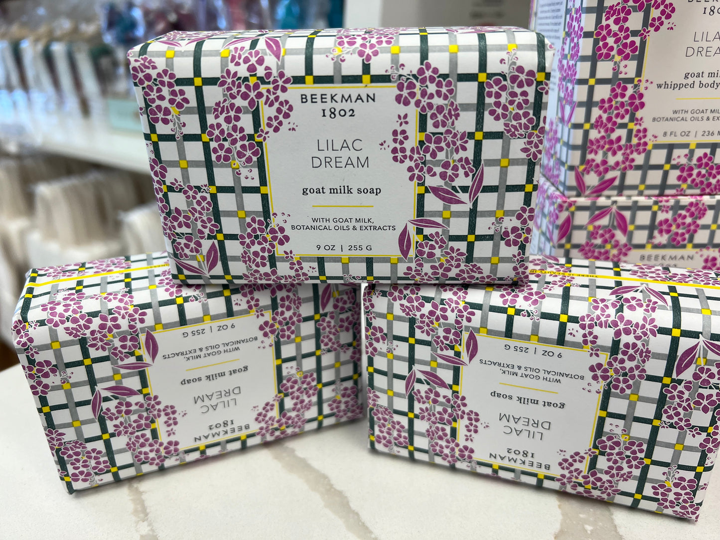 BEEKMAN 1802 LILAC BAR SOAP