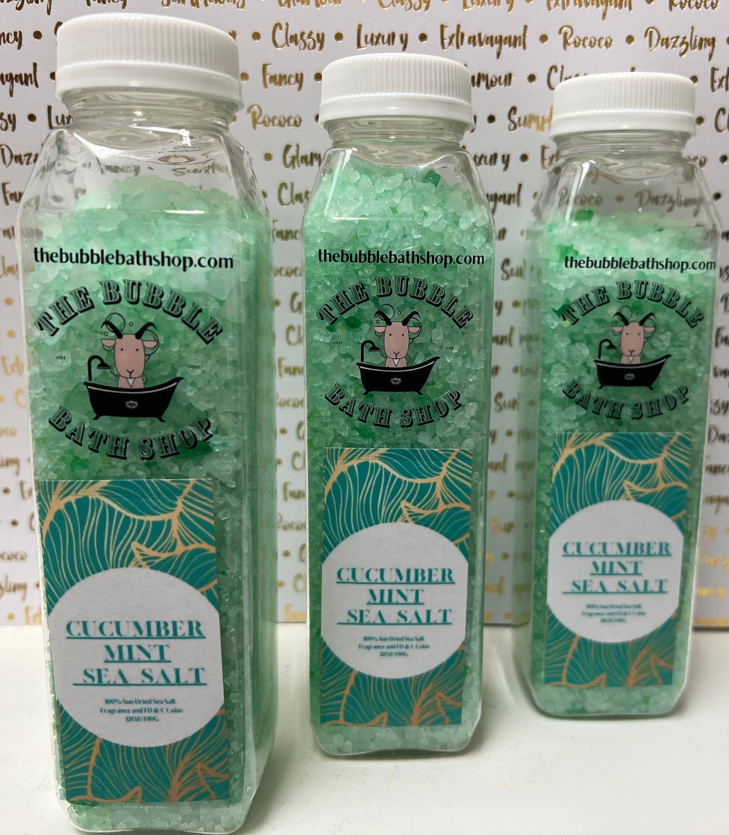 SEA SALT BATH SOAK Cucumber Mint: