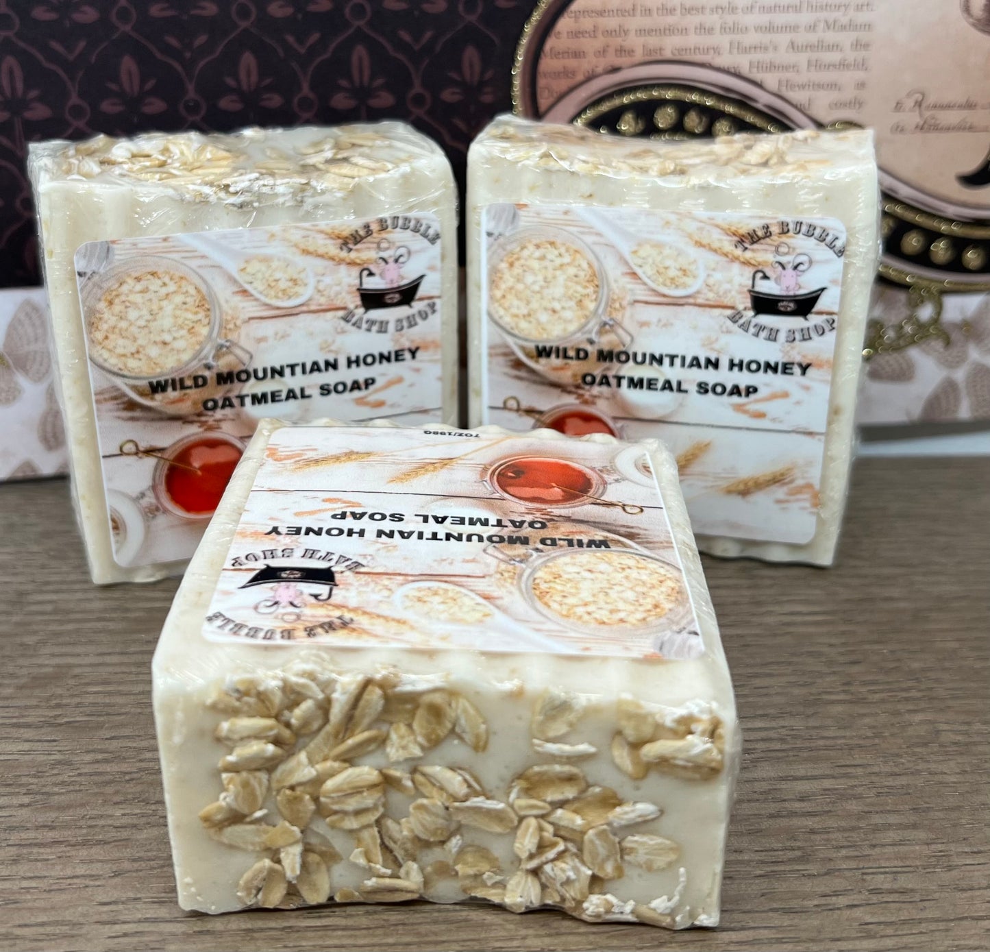 WILD MOUNTIAN HONEY OATMEAL SOAP 7oz