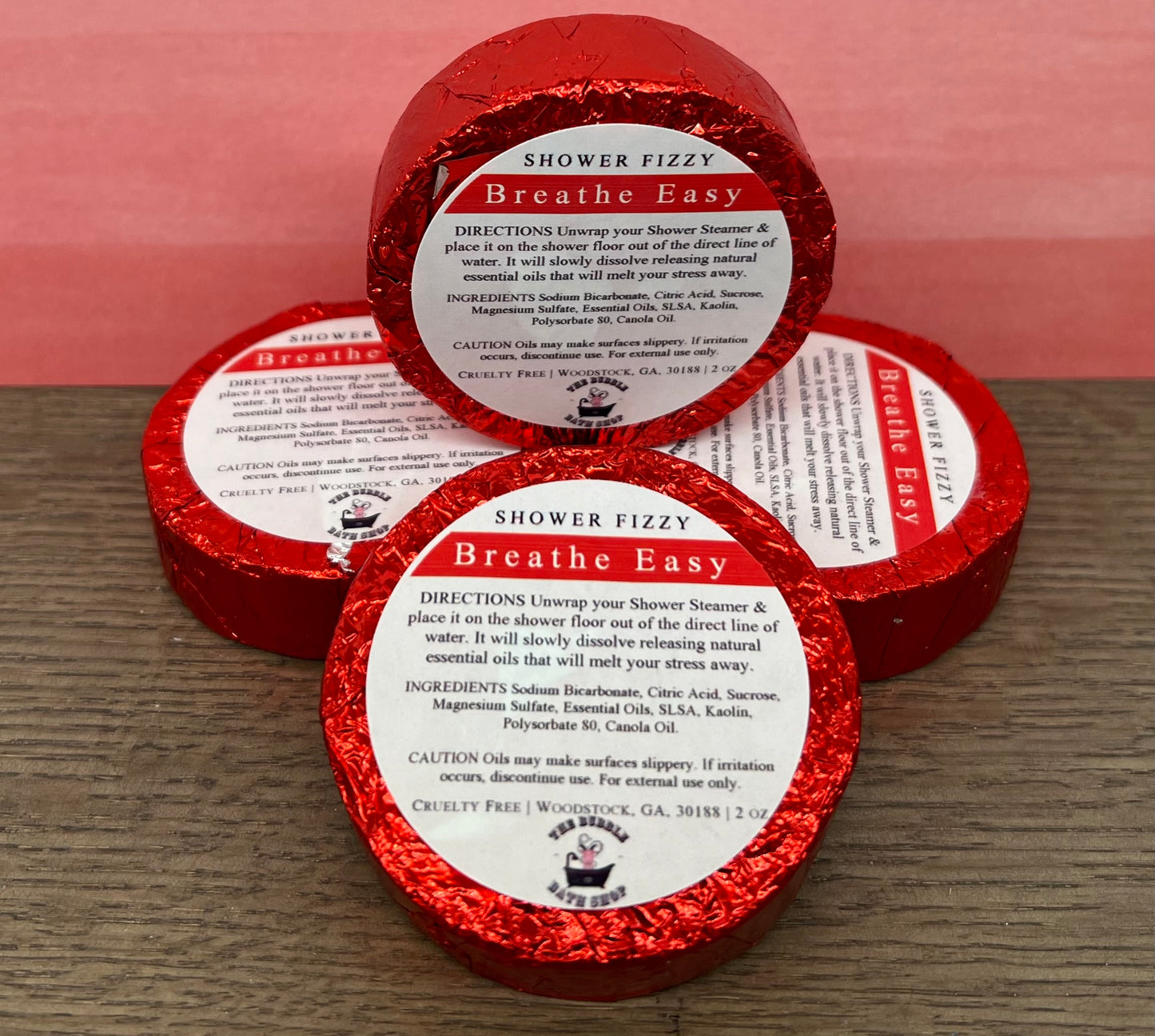 SHOWER STEAMERS BREATHE EASY EUCALYPTUS GIFT SET 4