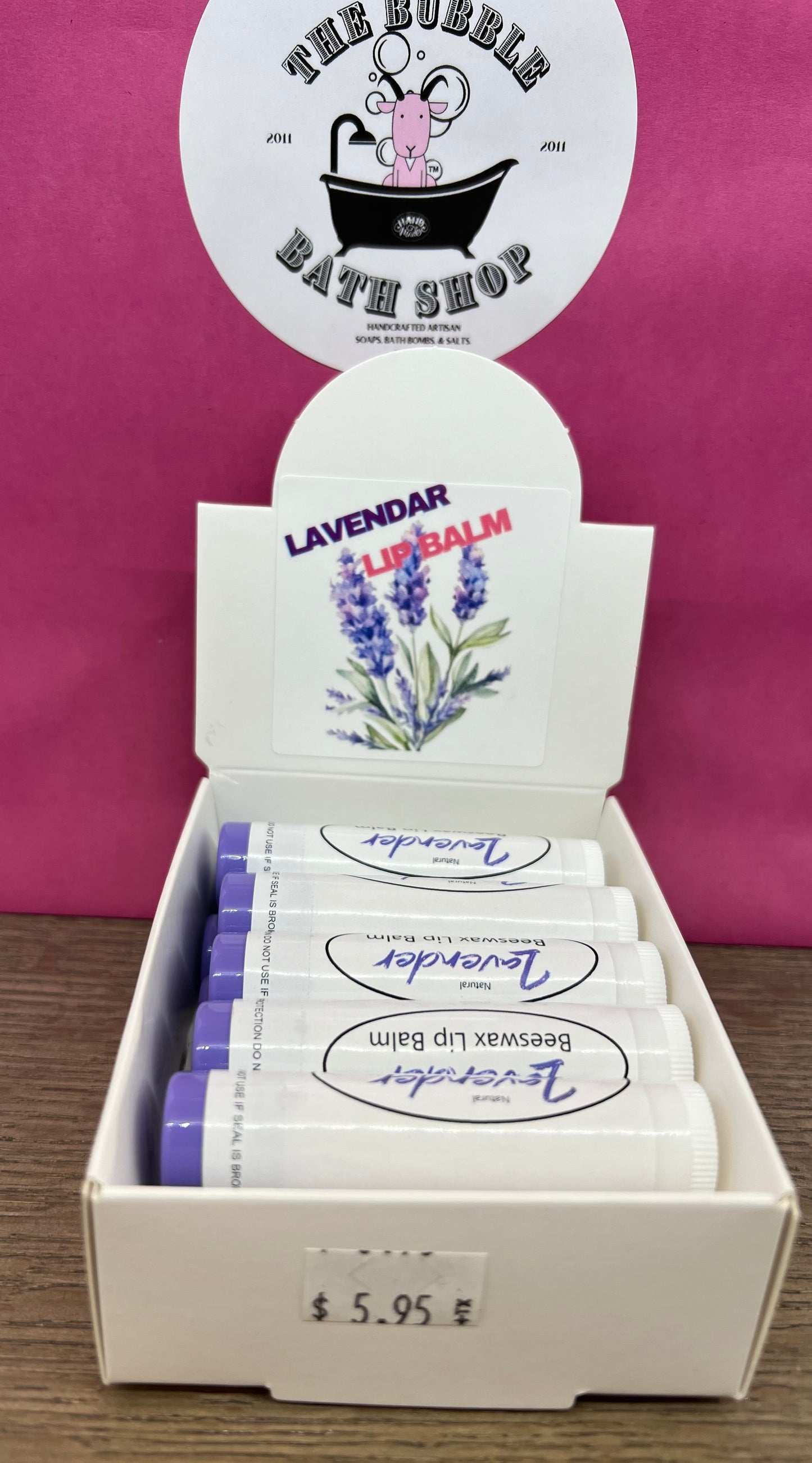 BEESWAX LIP BALM LAVENDAR