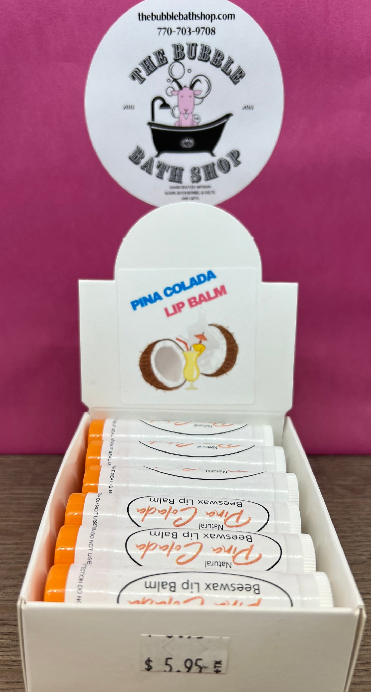 BESSWAX PINA COLADA LIP BALM