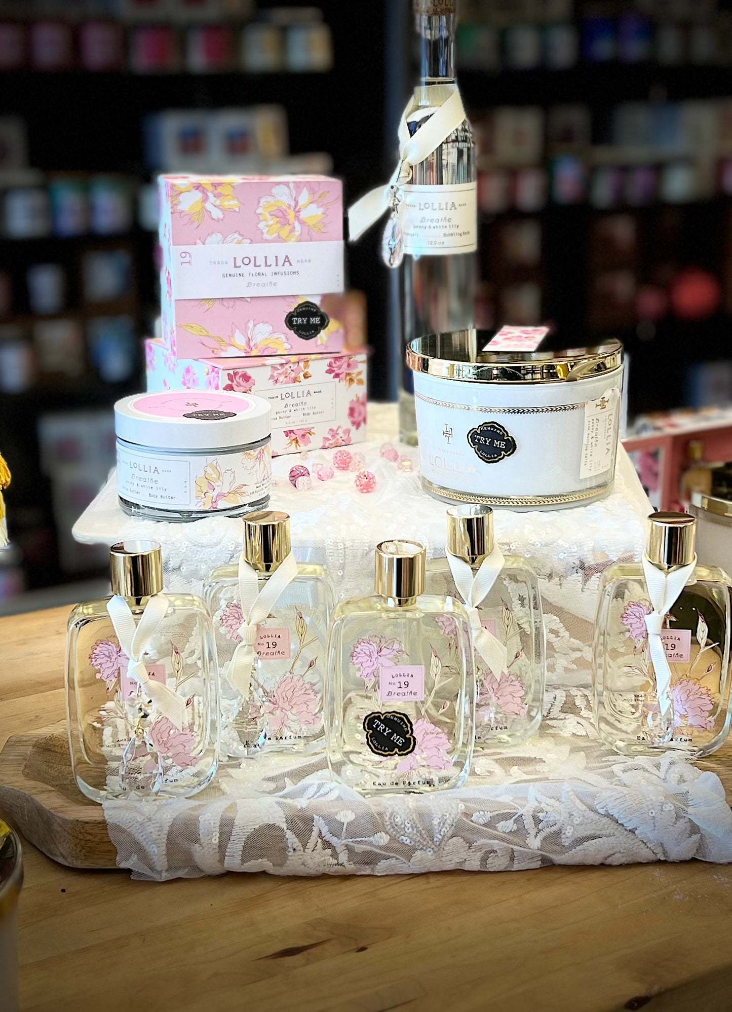 Margot Elena's Breathe Eau de Parfum is part of her luxurious line of fragrances. Front