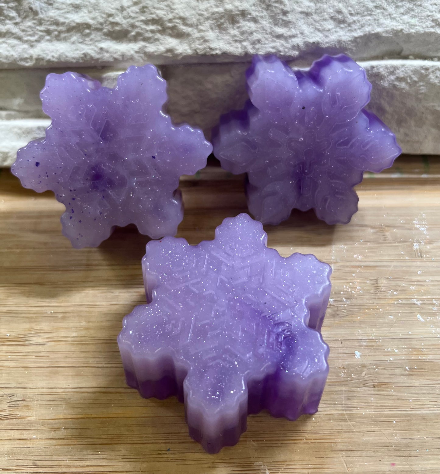 SWEET PATCHOULI SNOWFLAKE CLEAR SOAP GIFT SET