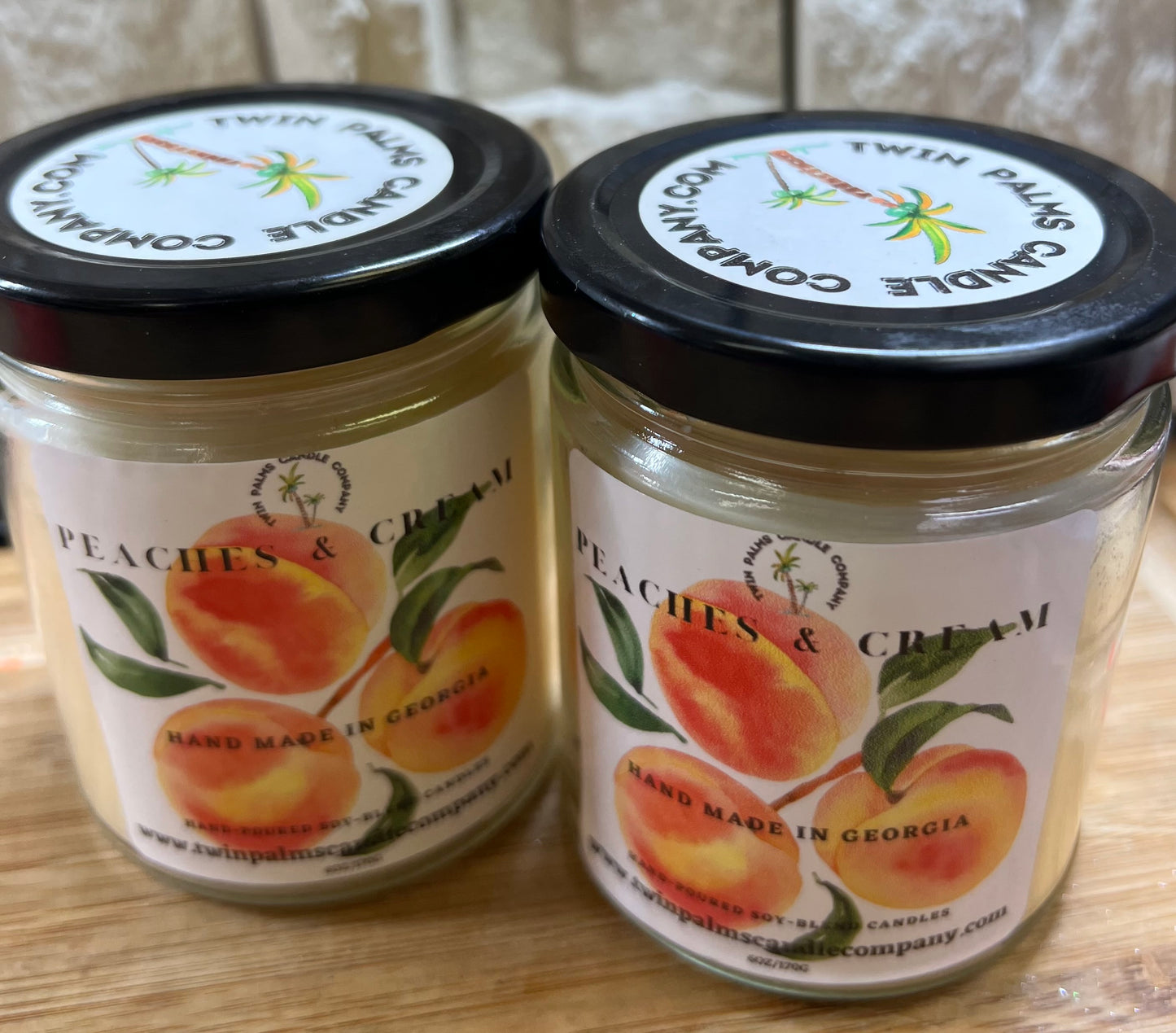 PEACHES & CREAM CANDLE