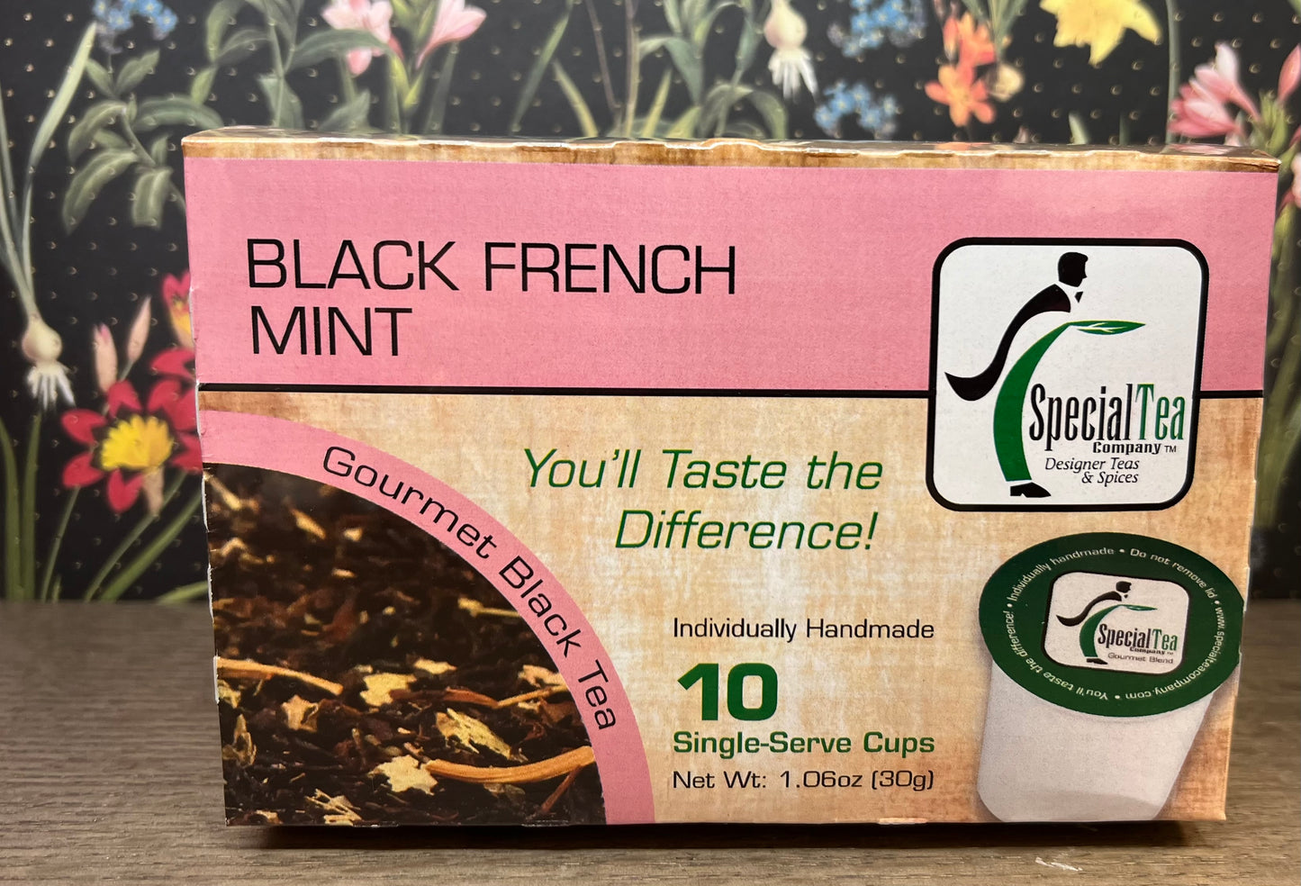 Special Teas K-Cup Black French Mint Black tea pk of 10