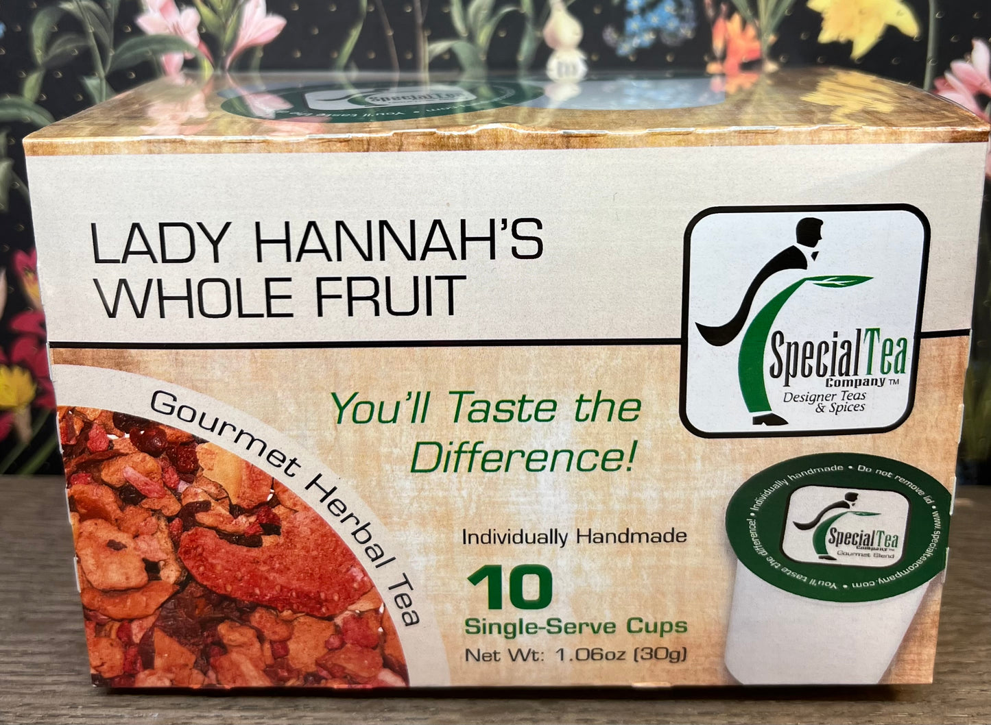 Special Teas Lady Hanna whole Fruit Tea K-Cup 10 PK
