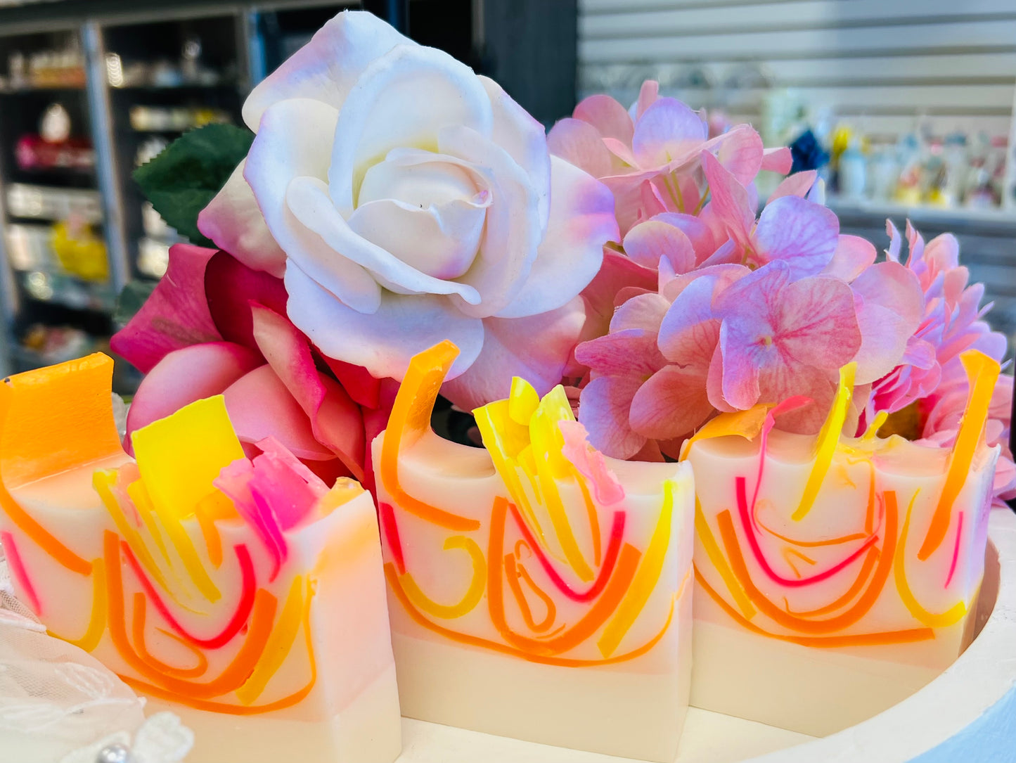 HIBICUS PINK HAWWAIIAN GOAT MILK SOAP