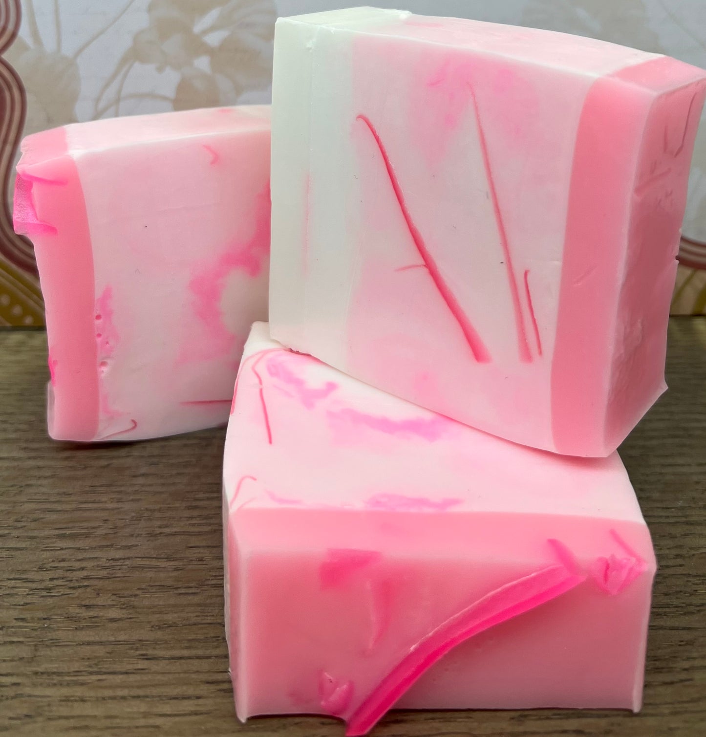 Strawberry Goat Milk and Olive Oil Soap