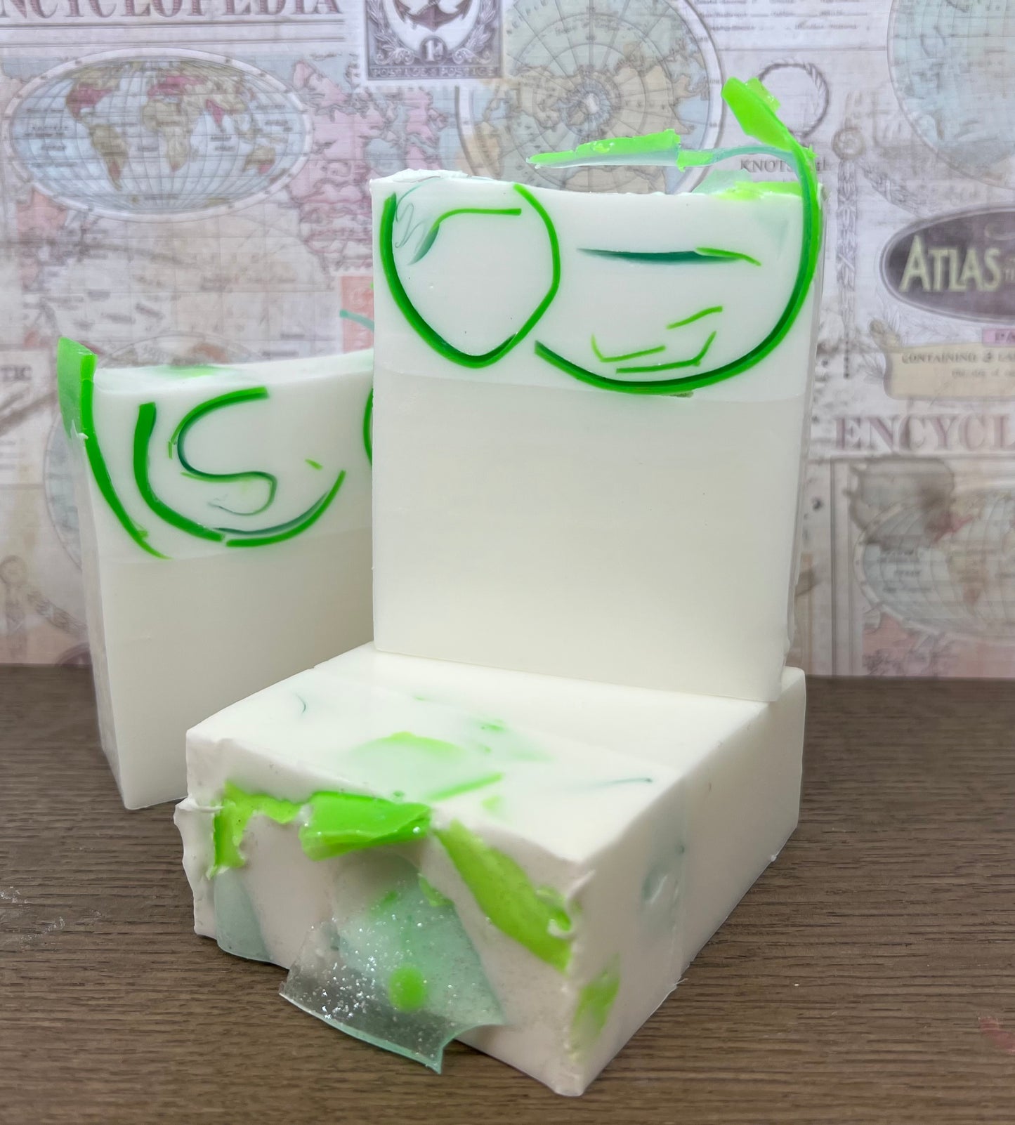 SPRING OF THE IRISH GOAT MILK SOAP front, angle