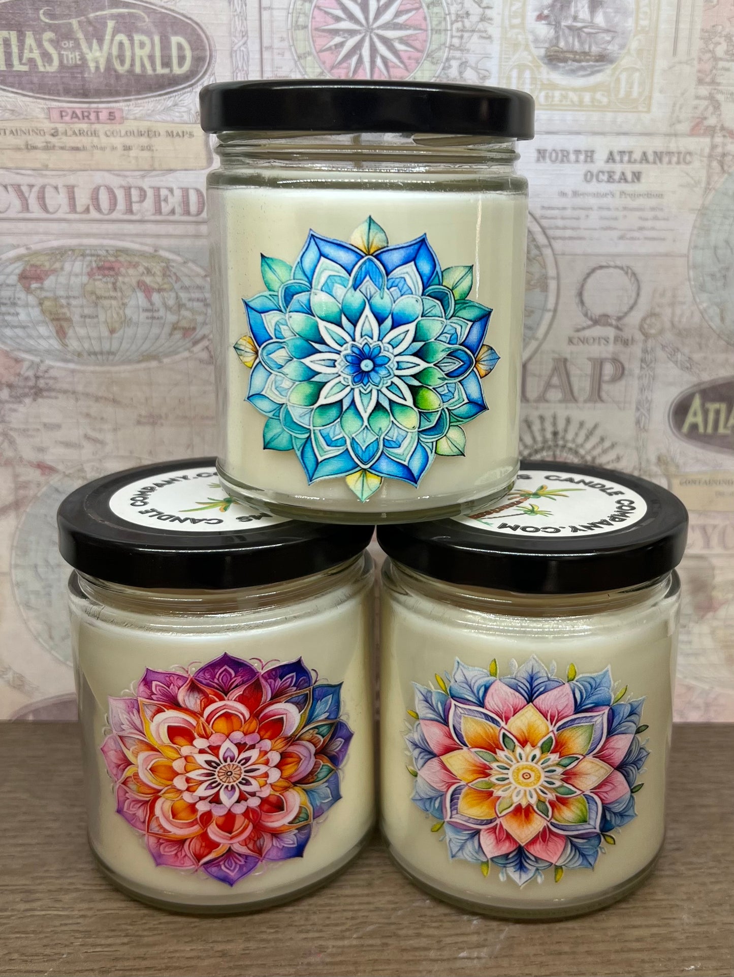 Peach Bellini small glass jar front