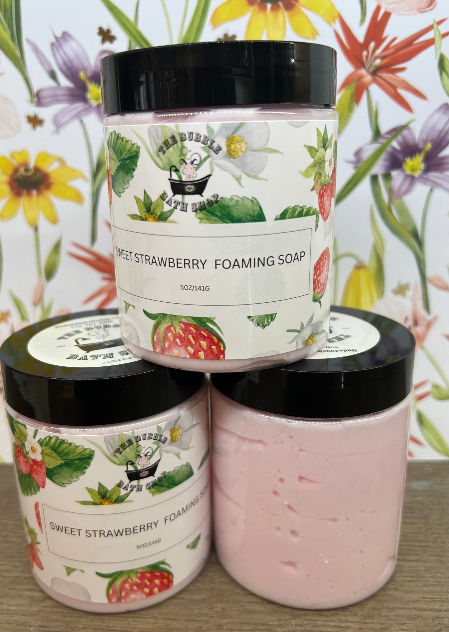 SWEET STRAWBERRY FOAMING SOAP