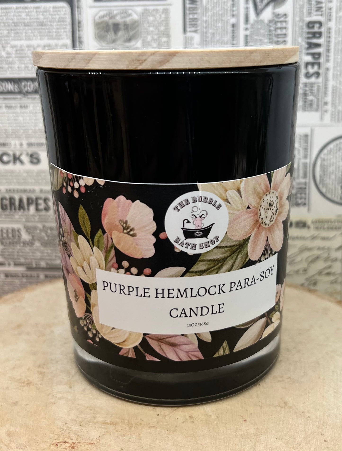 PURPLE HEMLOCK PARA-SOY CANDLE