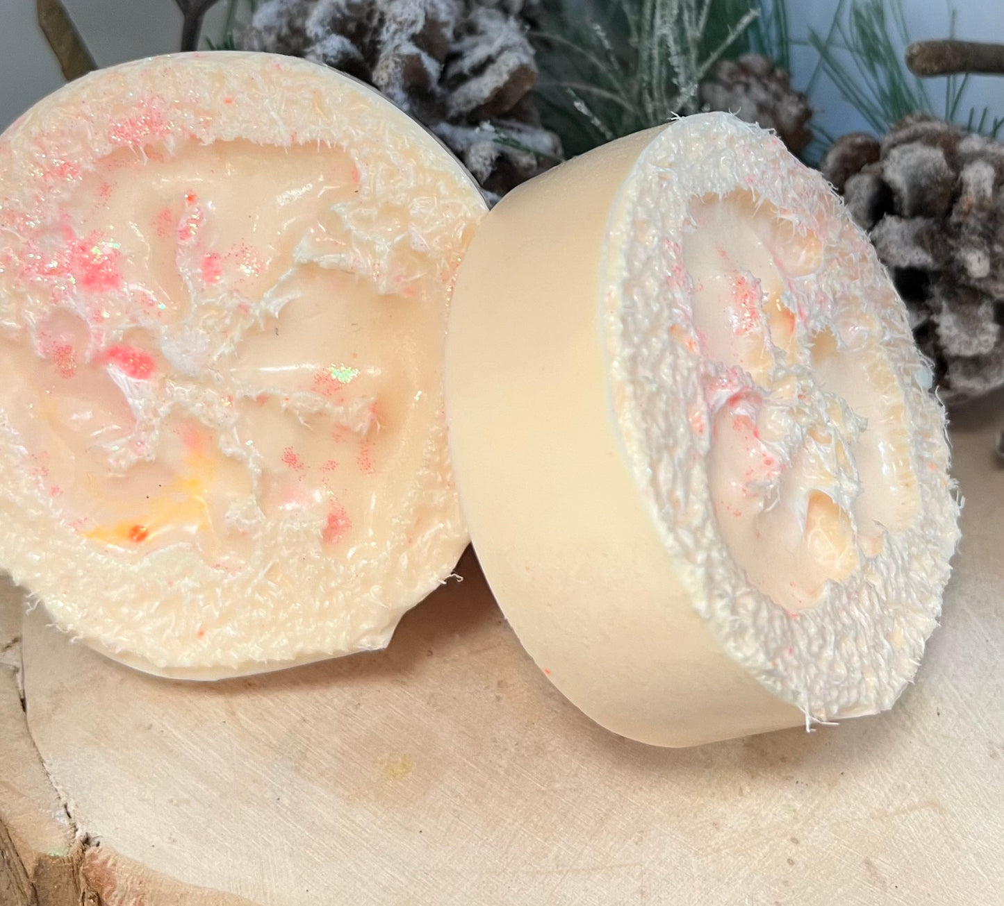 GOAT MILK LUFFA PEACH BELLINI SOAP