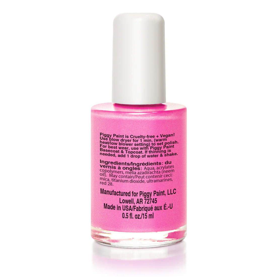 PIGGY PAINT NAIL POLISH JAZZ IT UP AKA MATTE BRIGHT PINK