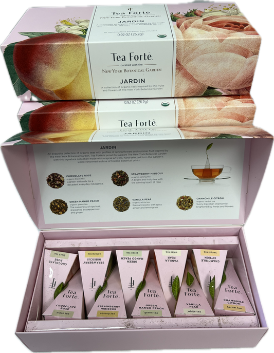 TEA FORTE PETITE PRESENTATION BOX JARDIN