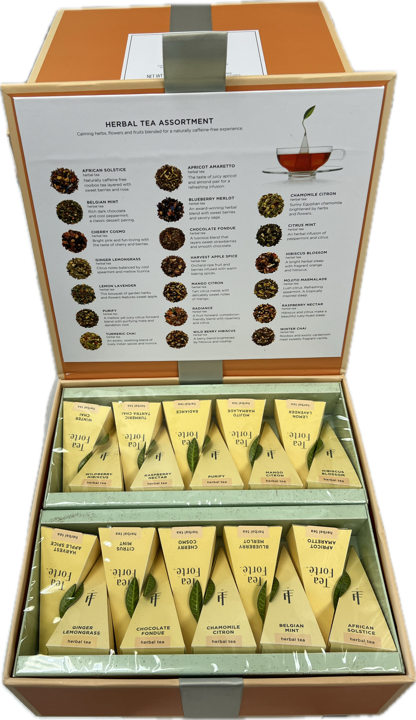 TEA FORTE TEA CHEST HERBAL ASSORTMENT