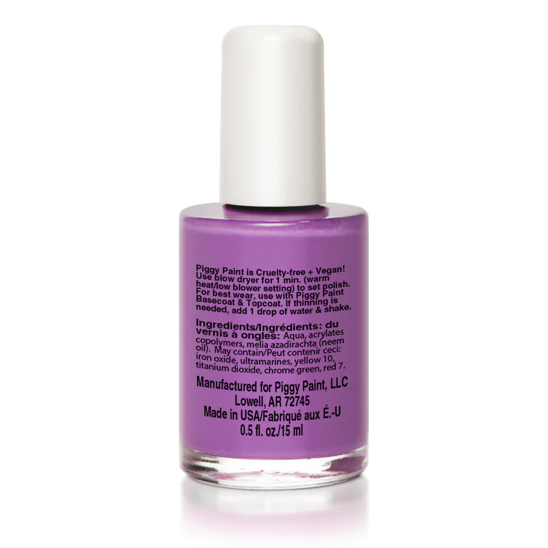 PIGGY PAINT NAIL POLISH TUTU COOL AKA MATTE VOILET PURPLE