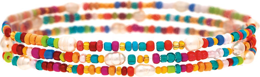 Multi Patina Chunky Bracelet Set