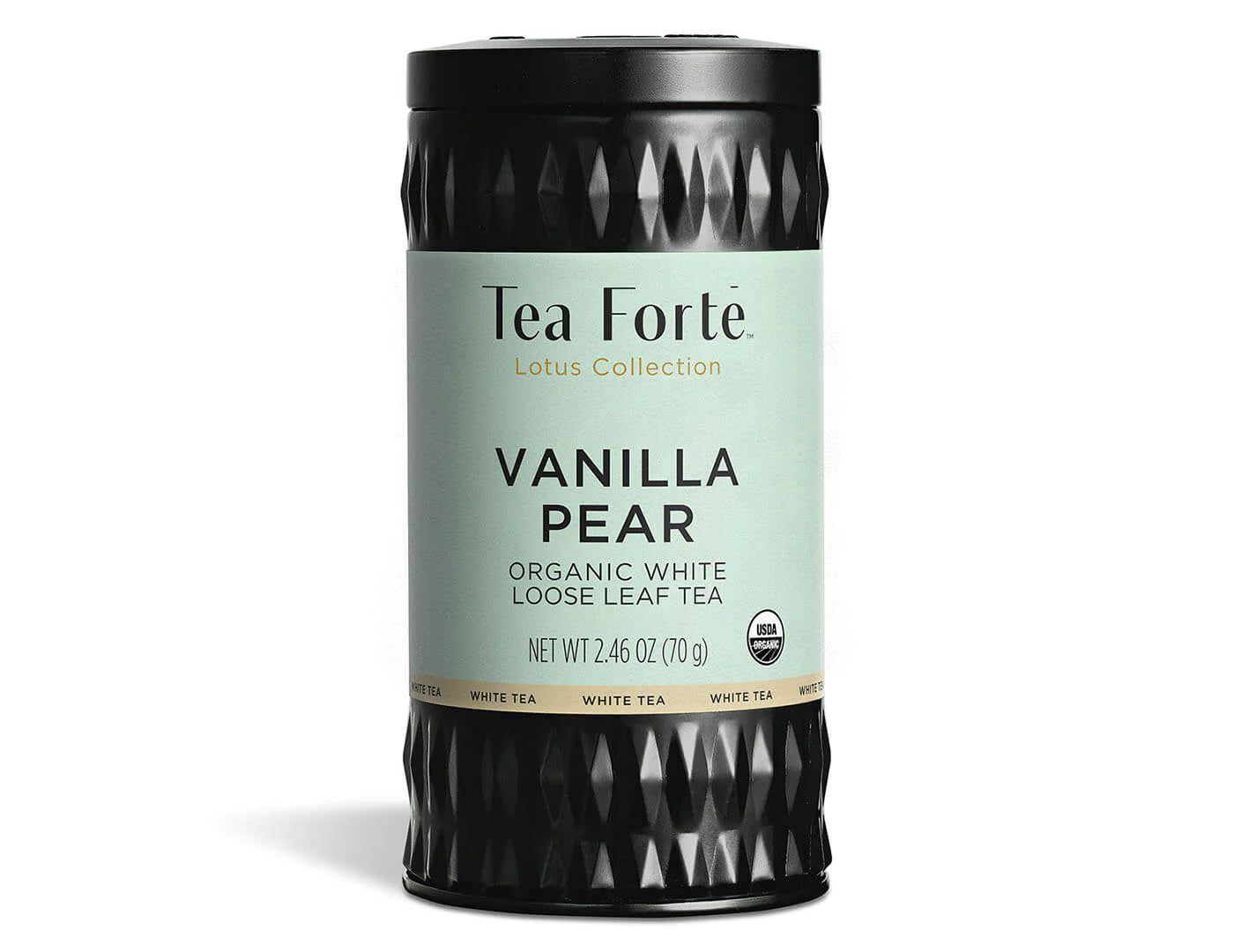 TEA FORTE LOOSE LEAF TEA CANISTERS VANILLA PEAR TEA