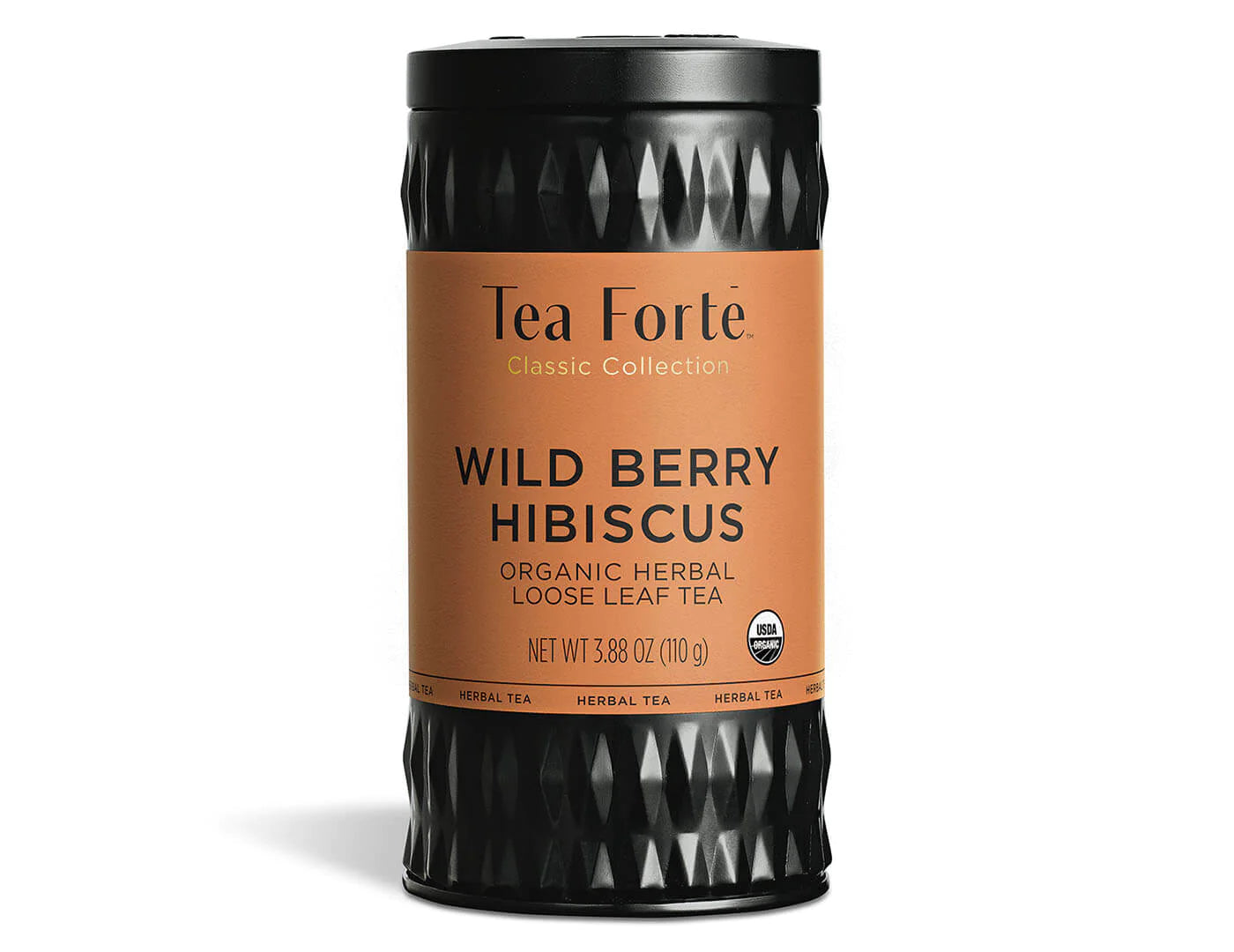 TEA FORTE LOOSE LEAF TEA CANISTERS WILD BERRY HIBISCUS TEA