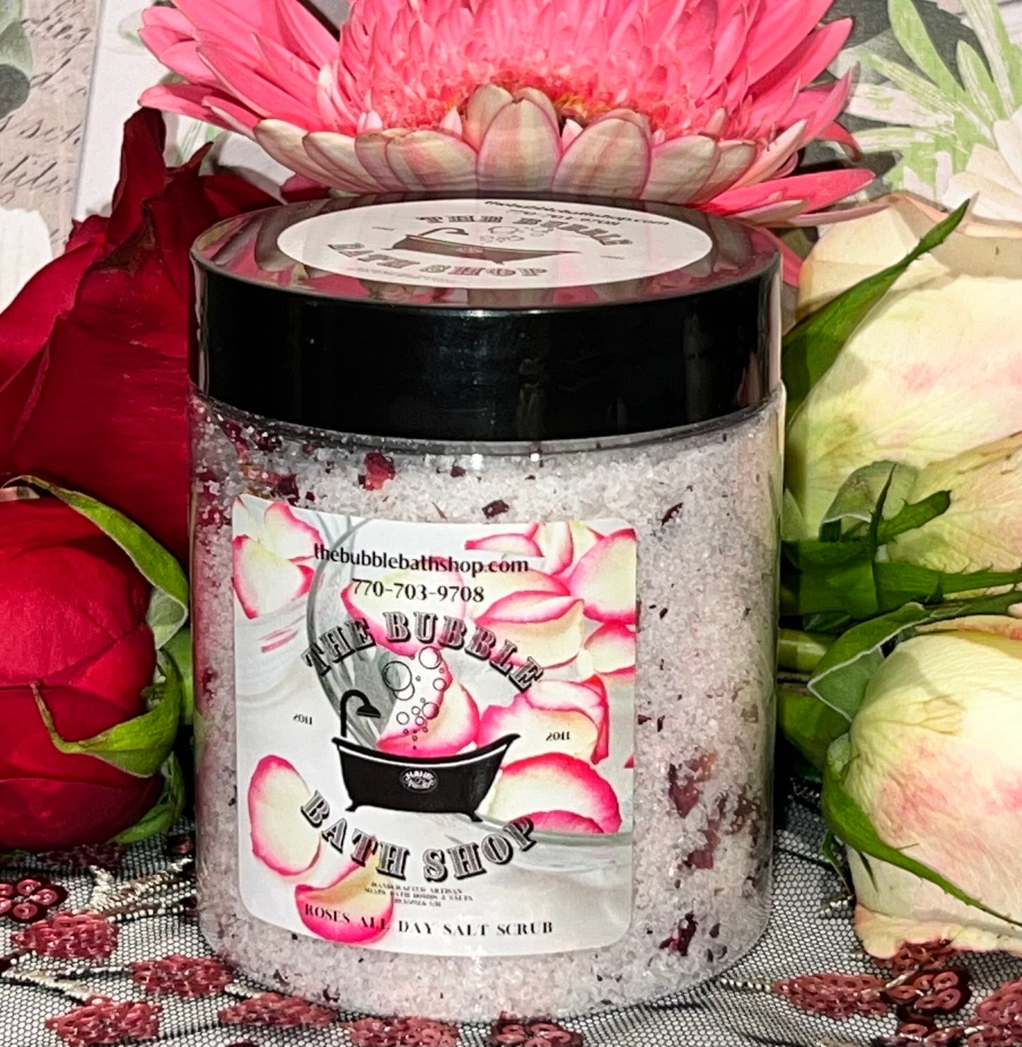 ROSE BOTONICAL DEAD SEA SALT