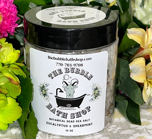 EUCALYPTUS& SPEARMINT BOTANICAL DEAD SEA SALT SOAK