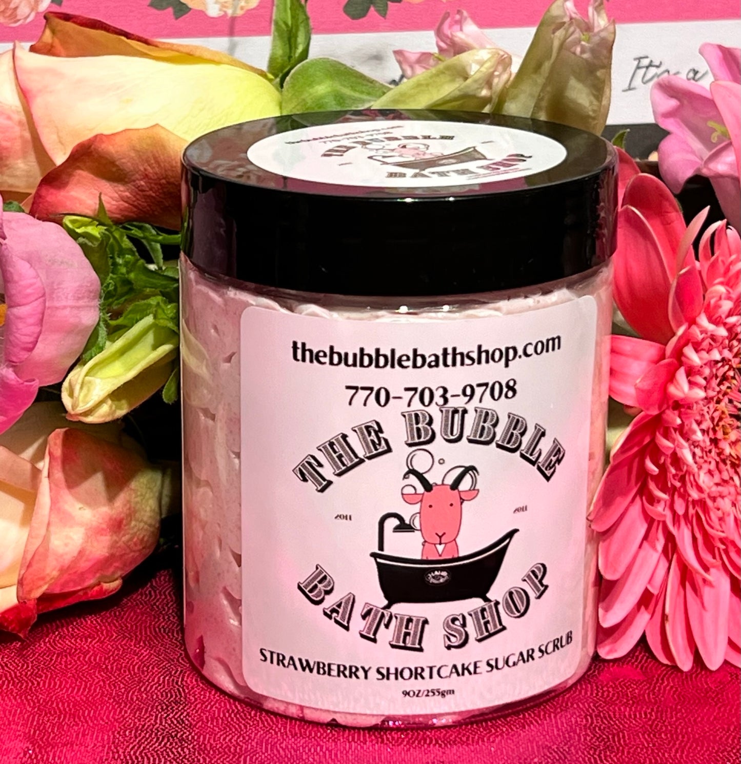 STRAWBERRY SHORTCAKE FOAMING SUGAR SCRUB 09OZ