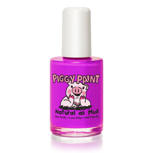 PIGGY PAINT NAIL POLISH GROOVY GRAPE AKA SHIMMER NEON  PURPLE