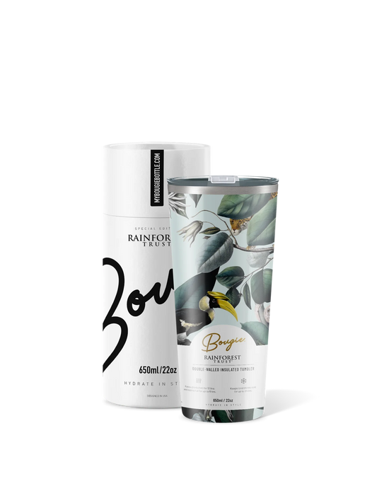 Bougie Bottle Insulated tumbler  Rainforest 22oz