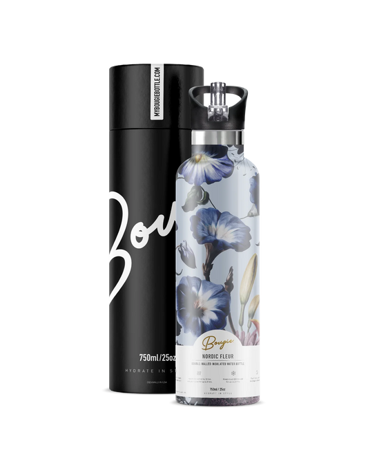 Bougie Bottle Insulated Water Nordic Water Bottle 25oz