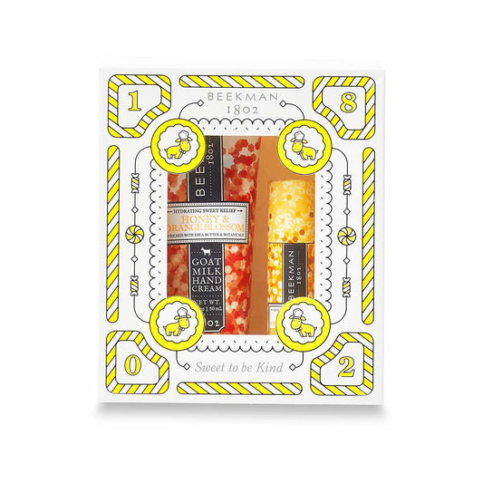 BEEKMAN 1802 Honey and Orange Blossom Hand Cream & Lip Balm