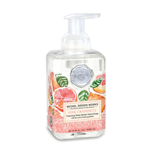 MICHEL DEESIGN WORKS PINK GRAPEFRUIT FOAMING HAND SOAP