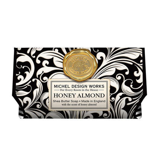 MICHEL DESIGN WORKS ALMOND HONEY LARGE BATH SOAP