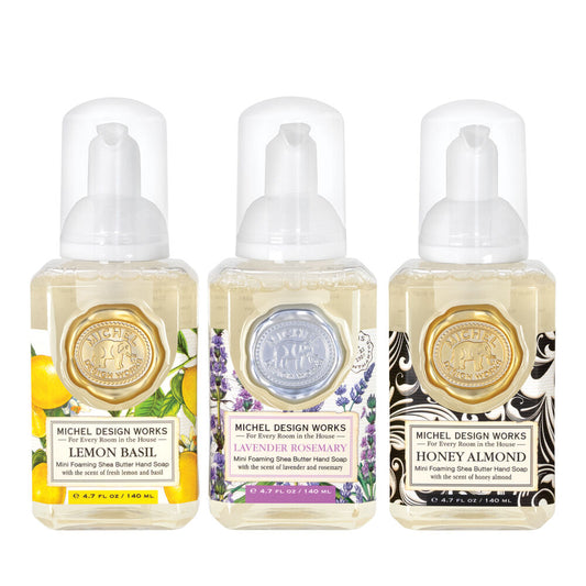 MICHEL DESGIN WORKS MINI FOAMING HAND SOAP SET THE CLASSICS